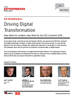 CIO Roundtable: Driving Digital Transformation