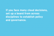 CIO: If you face many cloud decisions