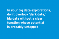 CIO Tip of the Week: In Your Big Data