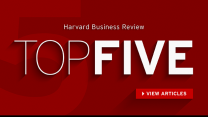 Harvard Business Review Top 5 articles for October 2015