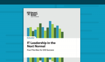cover of IT Leadership Rules for the Next Normal report